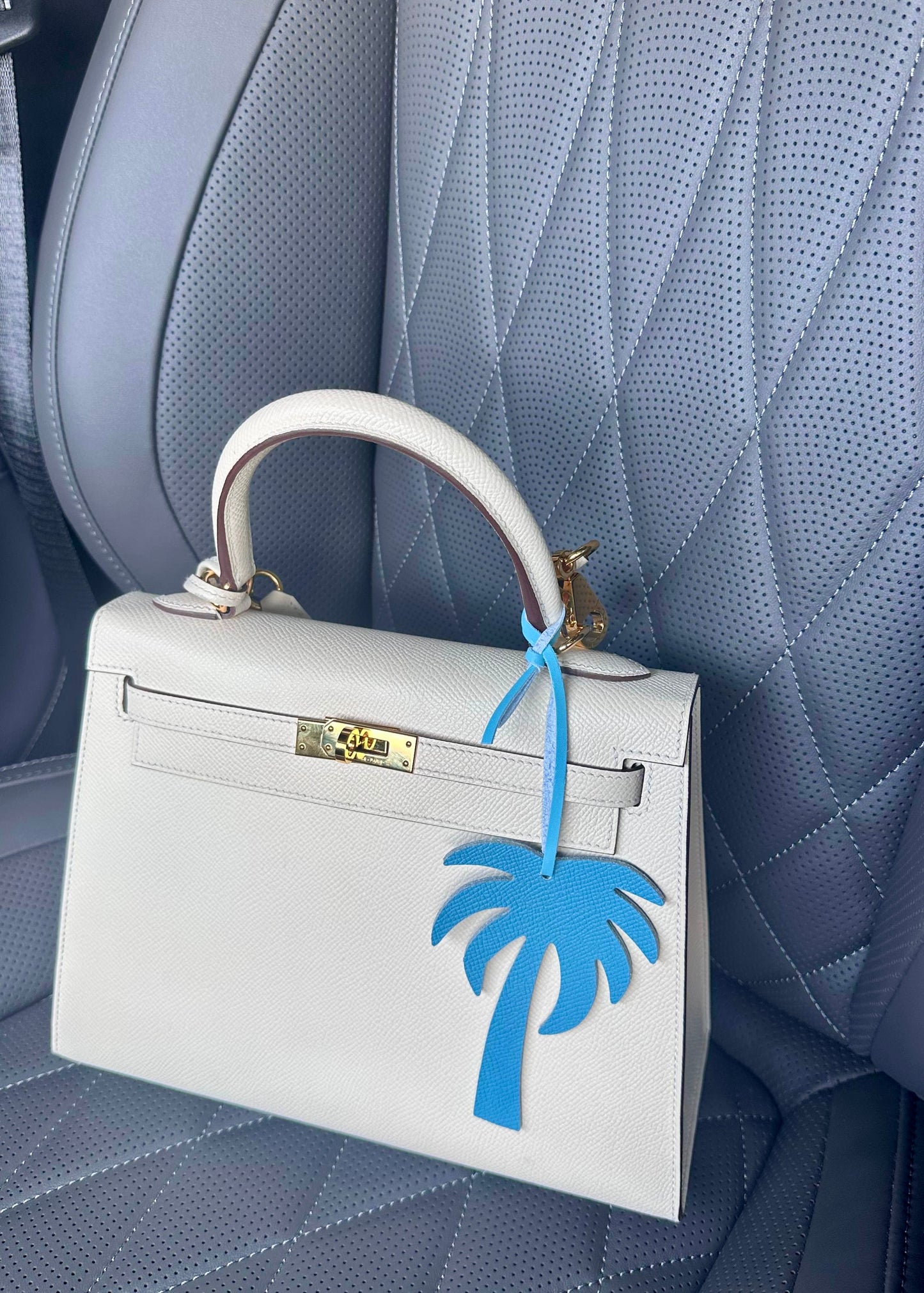 SKY BLUE BAG CHARM