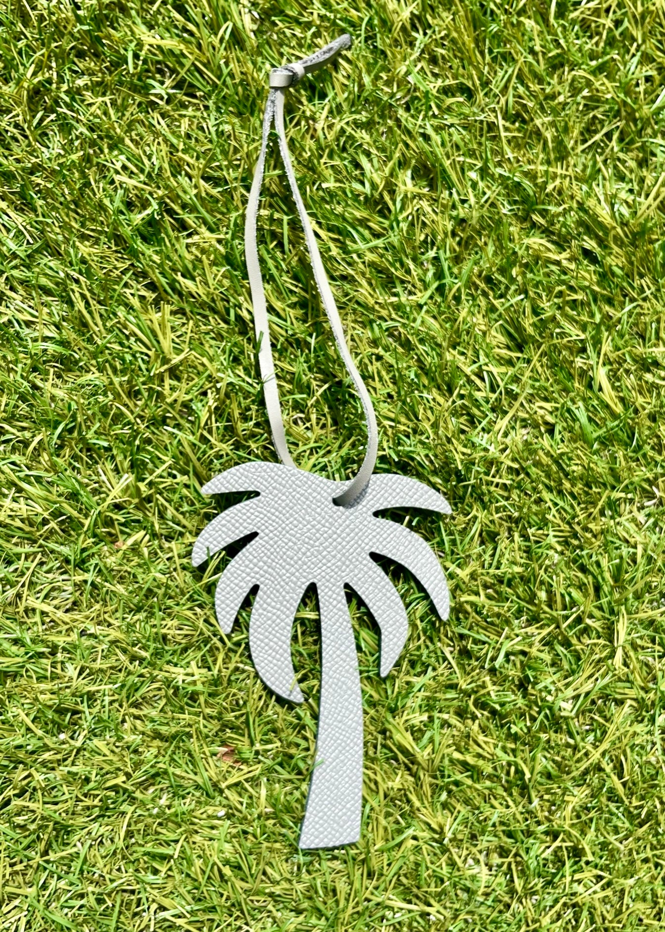 GREY BAG CHARM