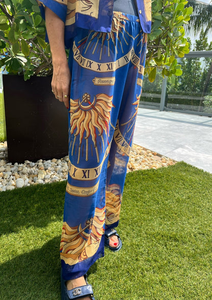 SUNDIAL BLUE PANT SET