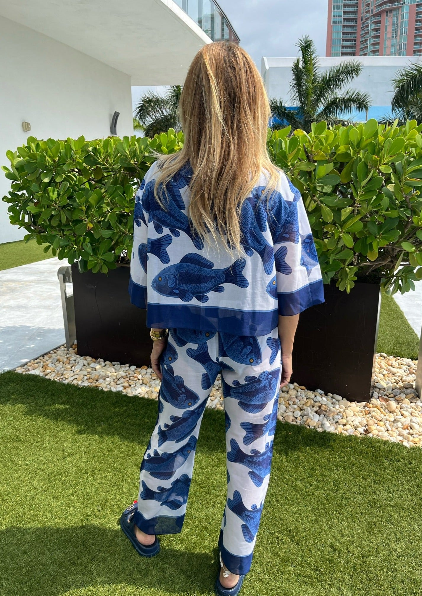 MULTI FISH NAVY BLUE