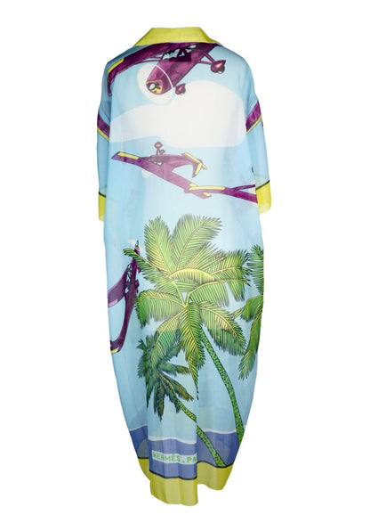 ST. BARTH SKY BLUE KAFTAN