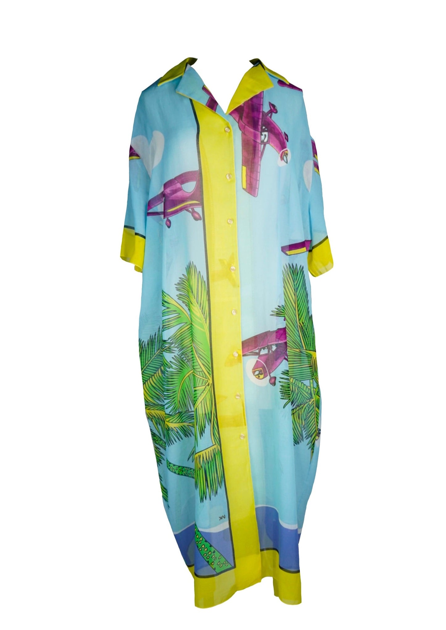 ST. BARTH SKY BLUE KAFTAN