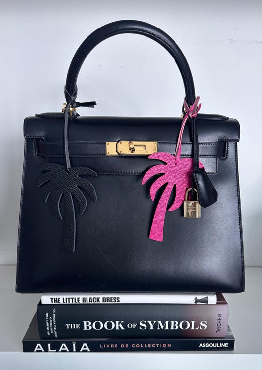 BLACK BAG CHARM